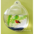 Wall Mounted Acrylic Fish Bowl 3.6L Fish Tank Acrylic Decoration Fish Tank